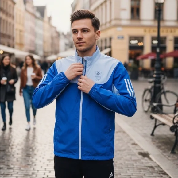 Adidas Mens AdiZero Boston Marathon 2025 Running Jacket XL $120 windbreaker - Picture 6 of 16